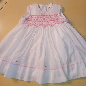 Sarah Louise Smocked dress Size 6M